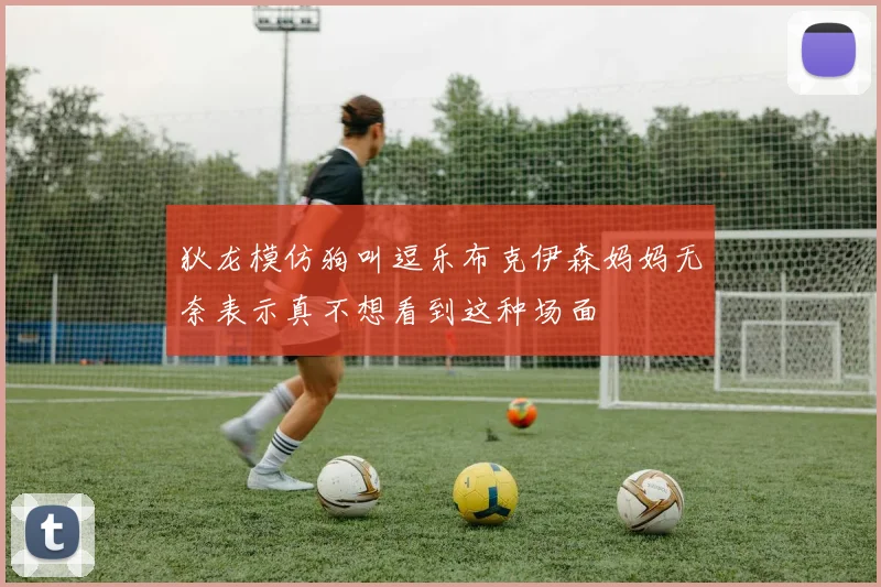 狄龙模仿狗叫逗乐布克伊森妈妈无奈表示真不想看到这种场面